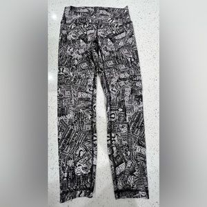 Lululemon wunder train high rise 25” size 10